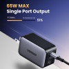 Ugreen Nexode 65W GaN USB-C Fast Wall Charger - Black