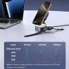 UGREEN Qi2 2-in-1 Foldable 15W Magnetic Wireless Charger Stand for iPhone & AirPods