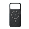 PITAKA Edge Series MagSafe Compatible Phone Case for iPhone 17 Pro / 17 Pro Max – Black/Blue