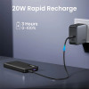 Ugreen 10,000mAh PD 20W Portable Power Bank - Black
