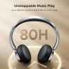 Ugreen Studio Plus 80Hrs Active Noise Cancelling Wireless Headphones - Black