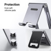 Ugreen Adjustable Aluminum Desktop Foldable Phone Stand – Grey