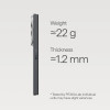 Pitaka Samsung Galaxy Z Fold 8 Edge Series Case - Black Grey (Twill)