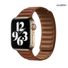 Ridge Leather Magnetic Replacement Band for Apple Watch by Case Lord (44–49mm)
