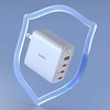 Aukey 4 Port 100W PD Super Fast Charging Wall Charger - PA-B7S - White