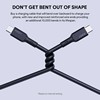 Aukey Circlet Blink 100W Silicone USB-C to USB-C Cable 1.8m - CB-SCC102
