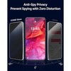 Whitestone [Dome Glass] Anti-Reflection Privacy Screen Protector For Samsung Galaxy S25 Edge â€“ 1 Pack