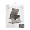 Uniq Rovus Series Magnetic 360 Rotating Case for iPad Air 13 (M2-M3) - Grey