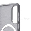 UAG Dot Series Magsafe Compatible Phone Case for Samsung Galaxy S25 Edge - Ash