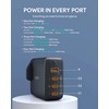 Aukey 4 Port 100W PD Super Fast Charging Wall Charger - PA-B7S - White