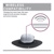 [U] Apple Airpods Pro - DOT - Silicone - Soft Blue - 810070360559