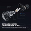SoundPEATS H1 Wireless Earbuds with Knowles Hybrid Dual Driver and Crossover QCC3040, TrueWireless Mirroring, aptX Adaptive, Low Latency Game Mode