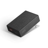 UNIQ VOTRE SLIM DUO USB C + USB A 20W Wall Charger (EU) - Charcoal (Black)