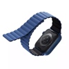 UNIQ Revix Reversible Magnetic Apple Watch Strap Series 1-10, SE/SE2  41/40/42MM - Caspian (Blue/Black)