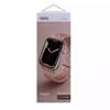 UNIQ Aspen Designer Edition Braided Apple Watch Strap for Series 1-10 SE/SE2  41/40/42mm - Citrus Pink