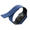 UNIQ Revix Reversible Magnetic Apple Watch Strap for Series 1-10, SE/SE2 & Watch Ultra 49/45/44/46MM - Caspian (Blue/Black)