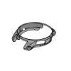 Case for Samsung Galaxy Watch 46mm (Transparent Black)