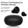 GoPods D by Dizo realme TechLife with ENC Noise Cancellation True Wireless Bluetooth Headset - Black