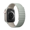 UNIQ REVIX Reversible Magnetic Apple Watch Strap for Series 1-10, SE/SE2  40/41/42MM - Sage (Sage/Beige)