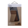UNIQ LYFT Magnetic Snap – On Stand and Card Holder for Phone – Toffee (Brown)