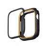 UNIQ MODUO Tough Modular Case for Apple Watch Series 4/5/6/7/8/9 SE/SE2 45/44MM - Midnight (Black/Mustard)