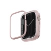 UNIQ MODUO Tough Modular Case for Apple Watch Series 4/5/6/7/8/9 SE/SE2 45/44MM – Blush (Pink/White)