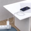 Choetech Ultra Fast 130W Gan 3 USB-C 1 USB-A Power Adapter Charger - US - White (PD6001)