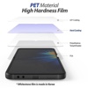 Whitestone Dome [Genuine Film] For Galaxy Z Flip 4, Dome Hard Coated Film Screen Protector with Hinge Cover Film - PET Film Screen Guard - Single Pack