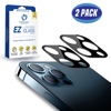 Whitestone [Dome Glass] EZ iPhone 12 Pro Max Camera Screen Protector - 2 Pack
