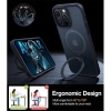 Torras UPRO Ostand Matte Series Phone Case for iPhone 13 Pro - Black