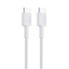 Aukey Impluse Braided CC Nylon Braided USB C To C Cable, 0.9m - White - (CB-CD45)