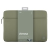 Uniq Vienna Fabric Protective Laptop  Sleeve (Fits upto 14” Devices) – Laurel Green