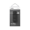 UNIQ Pod Magnetic Cable Organizer and Base - Charcoal (Dark Grey)