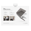 UNIQ Claro Series Case for MacBook Air 15 (2023) – Smoke Matte Grey