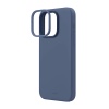 UNIQ Lino Hue MagClick Magsafe Compatible Phone Case for iPhone 15 Pro Max – Navy Blue