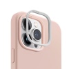 UNIQ Lino Hue MagClick Magsafe Compatible Phone Case for iPhone 15 Pro Max – Blush Pink