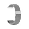 Metal Replacement Strap for all Smart Watches Compatible with only 20mm - Silver