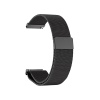 Metal Replacement Strap for all Smart Watches Compatible with only 20mm - Black