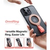 Torras OmniRing Universal Magnetic Phone Grip Holder with Kickstand MagSafe Compatible for Phones - Pink