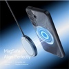 Aimo Mag Series Phone Case for Samsung Galaxy S24 Plus (MagSafe Compatible) – Transparent Black
