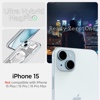 Spigen Ultra Hybrid Magfit MagSafe Compatible Phone Case for iPhone 15 – Zero One White