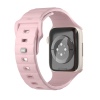 Uniq Stride FKM Tough Rubber Apple Watch Strap for Series 1-10 & SE/SE2 - 41/40/42MM - Pale Pink