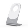 Choetech 15W Qi wireless inductive charger with MagSafe - Silver (H046+T518)