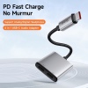 Mcdodo 2in1 Dual USB-C to C PD 60W & Type C Audio Adapter - CA-5570