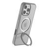 Torras UPRO Ostand Series Magsafe Compatible Phone Case for iPhone 16 Pro – Titanium Grey