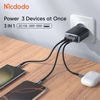 Mcdodo 45W 3-Port Fast Charger EU - CH-4860 - Black
