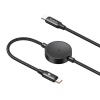 Mcdodo 60W 2in1 Type-C to Type-C Charging Cable with Wireless Charger for Samsung Watch - CA-4170 - Black