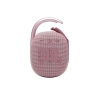 JBL Clip 4: Ultra Portable Speaker with Bluetooth, Built-in Battery, Waterproof and Dustproof Feature - Pink