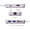 NEO C-G SI MINIX C, USB-C Multiport Adapter with HDMI – Space Gray (Compatible with Apple MacBook and MacBook Pro) - Silver