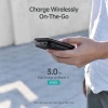 Choetech 10000mAh PD20W Fast Charging Power Bank with Qi 10W Wireless Charger+ 0.5m Type C to C Cable - Black -  B650